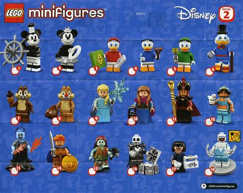 Lego Disney minifigures series 2